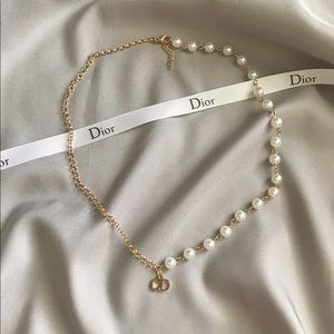 Authentic Dior reworked necklace